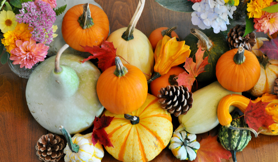 Homemade Thanksgiving Centerpieces