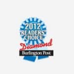 BURLINGTON POST READER'S CHOICE Diamond Award for Best Landscape Company 2012