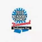 BURLINGTON POST READER'S CHOICE Diamond Award for Best Landscape Company 2016