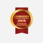 HAMILTON CONSUMER CHOICE AWARD Award for Best Landscape Contractor 2019