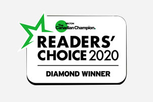 MILTON POST READER'S CHOICE Diamond Award for Best Landscape Company