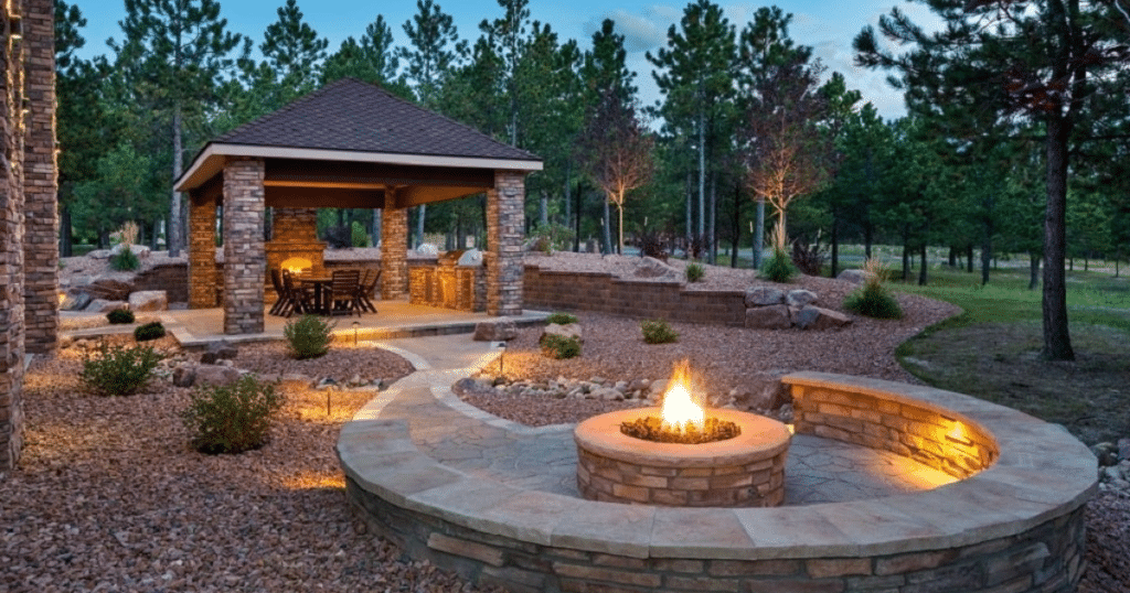 Paramount Landscaping - Hardscaping for Fall_ Incorporating Stone and Fire Features into Your Landscape