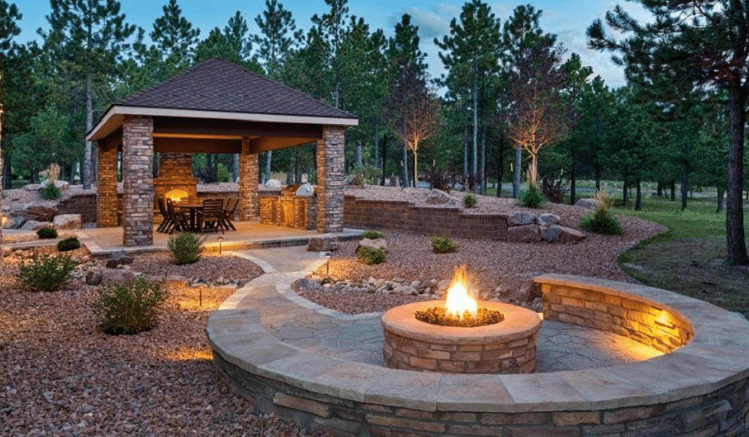 Hardscaping for Fall: Incorporating Stone and Fire Features into Your Landscape