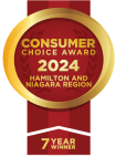 Consumer choice award 2024 Hamilton and Niagra region