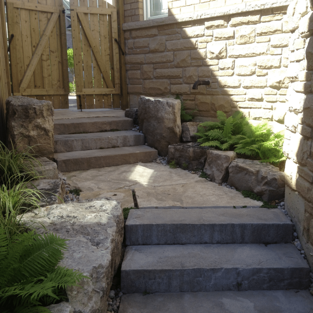 Paramount Landscaping- Products-Steps/Landing