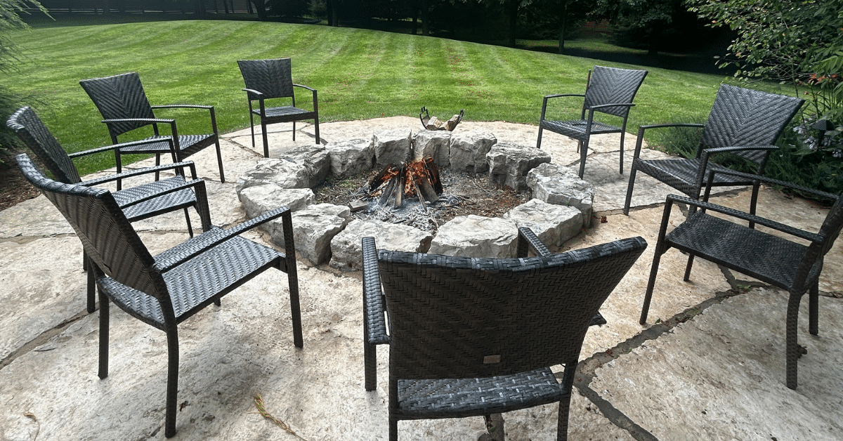 Paramount Landscaping- Case Study- Fire Features