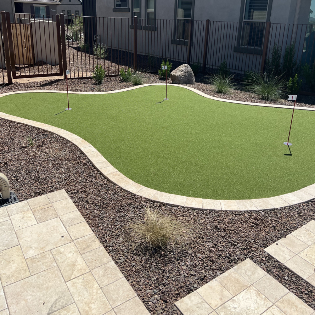 Paramount Landscaping- Design Build Construction - Putting Green