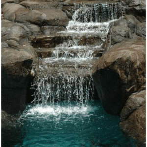 Paramount Landscaping- Products- Pool Waterfall – Natural