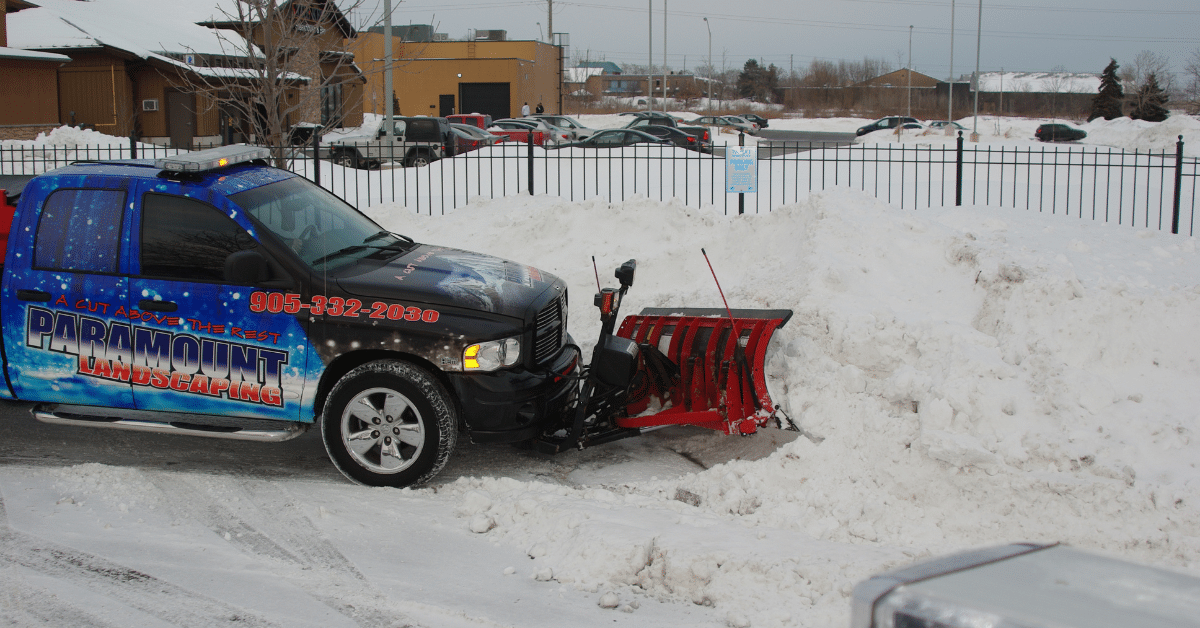 Paramount Landscaping - Seasonal Services - Snowline