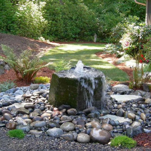 Bubbling Rocks - Paramount Landscaping